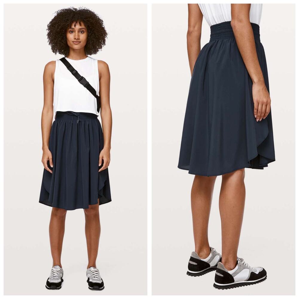 lululemon athletica Navy Skirt